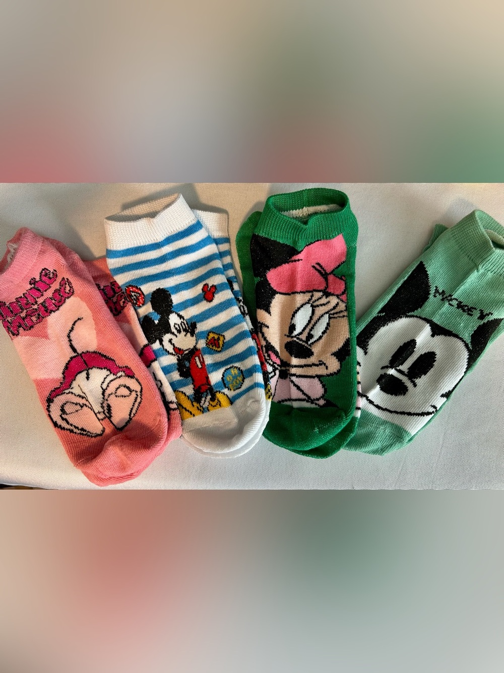 Minnie & Mickey Cartoon socks